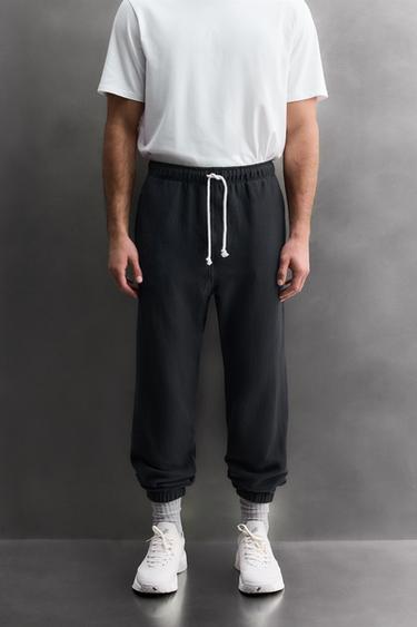 БРЮКИ-ДЖОГГЕРЫ ДЛЯ ТРЕНИРОВОК — МОРСКОЙ СИНИЙ от Zara