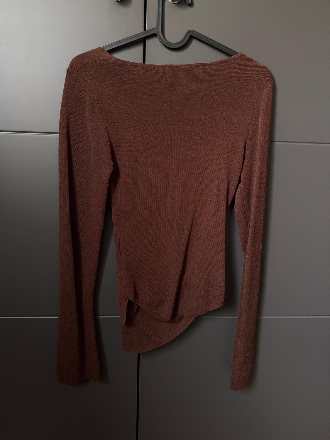 GATHERED KNIT TOP - Image 2