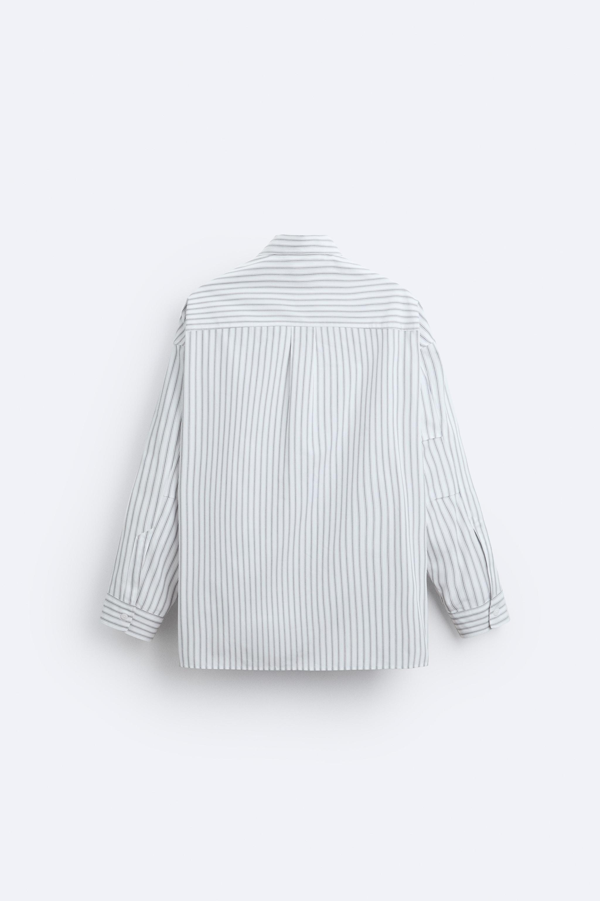 OVERSIZED STRIPED SHIRT