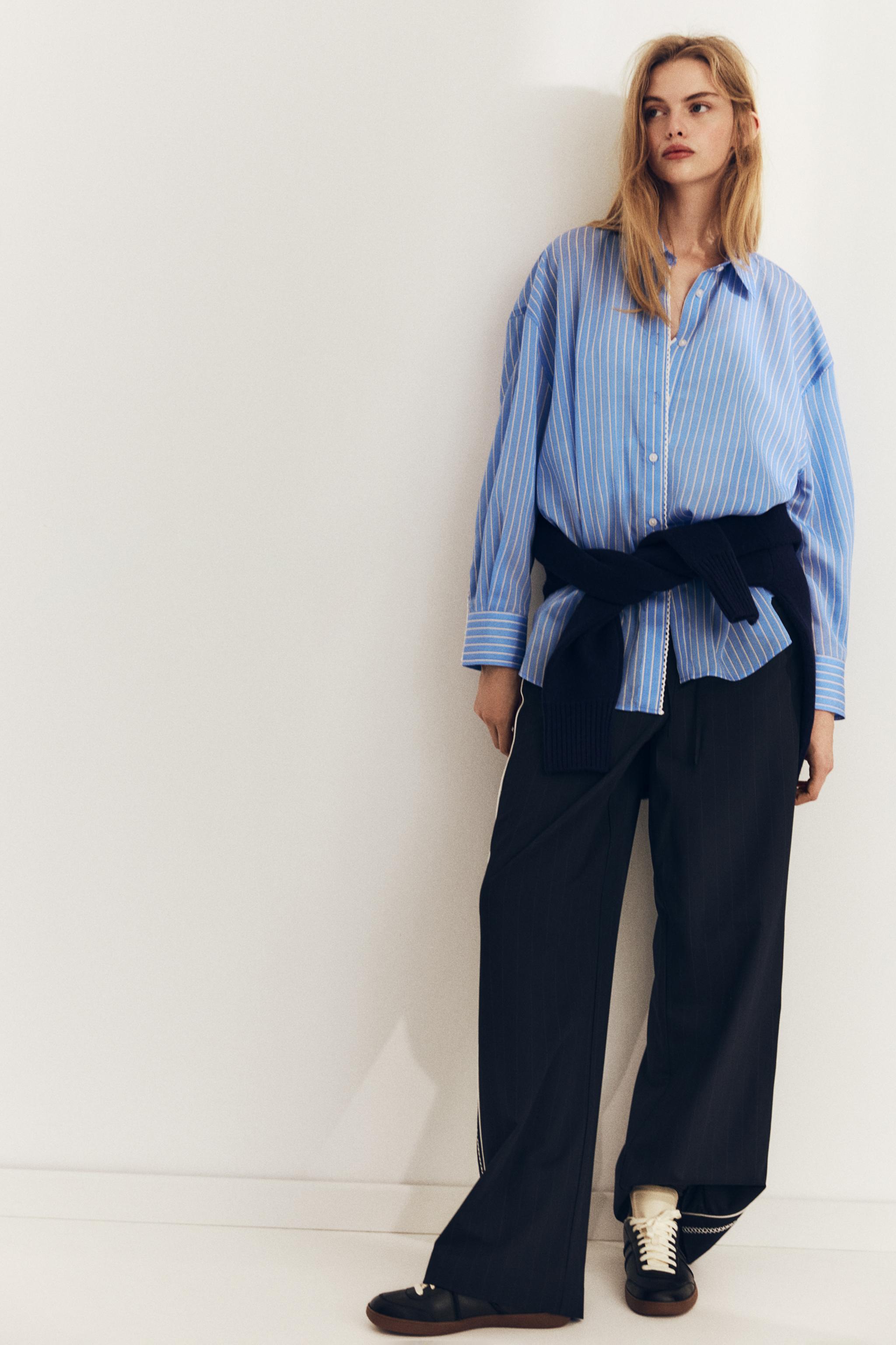 Open yy 花柄 PANELED PAJAMA PANTS Mサイズ High-Waisted Poplin Pajama Pants for Women | Old Navy
