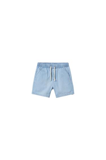 BERMUDA DENIM FLUIDA