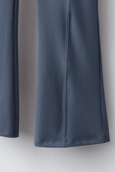 FLARE SEAM LEGGINGS - Grey by Zara - Image 3