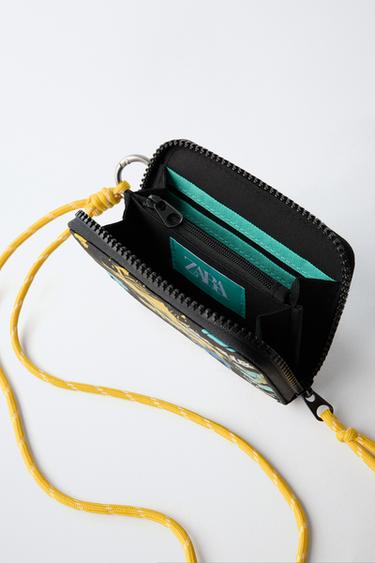 PORTEFEUILLE GRAFFITI - Noir de Zara - Image 3