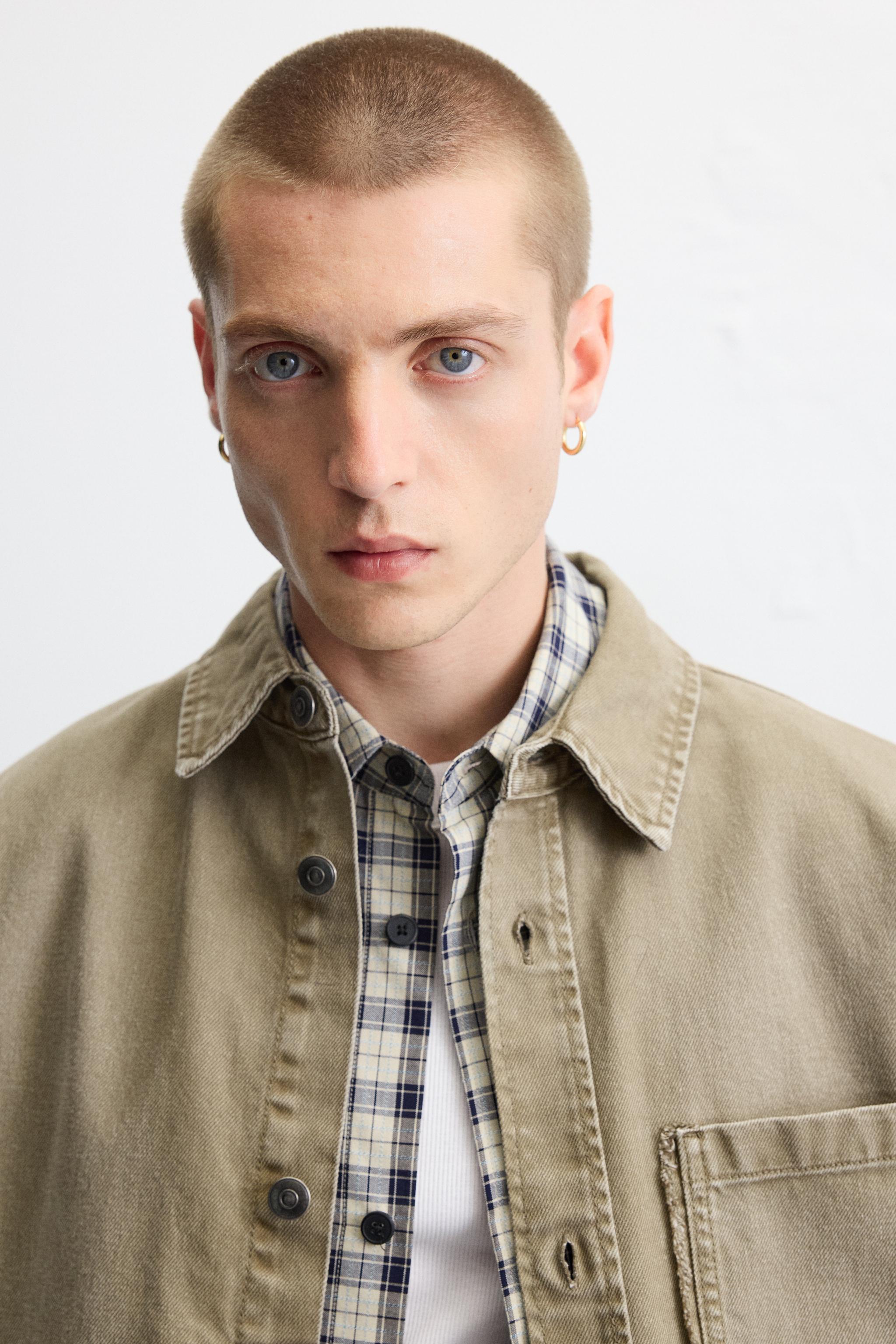 RELAXED FIT PATCH OVERSHIRT