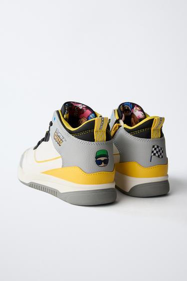 STUMBLE GUYS ™ © SCOPELY HIGH-TOP SNEAKERS - White by Zara - Image 6