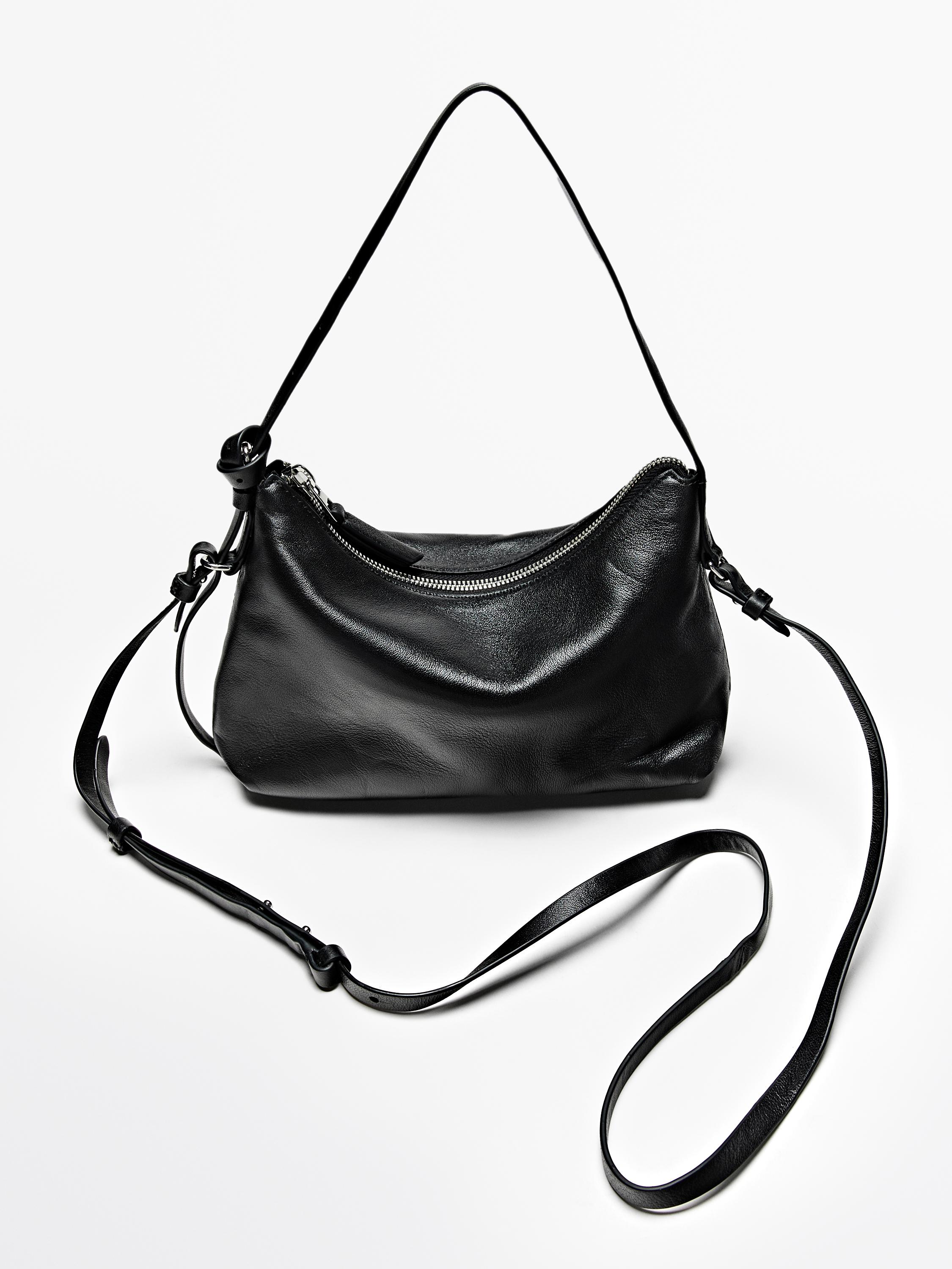 Small nappa leather bag