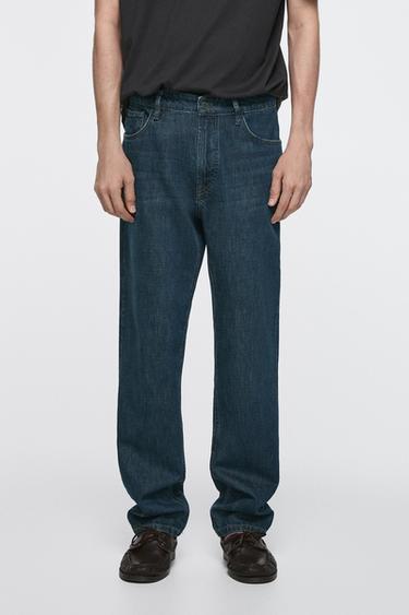 Zara Tapered fit jeans - Navy blue