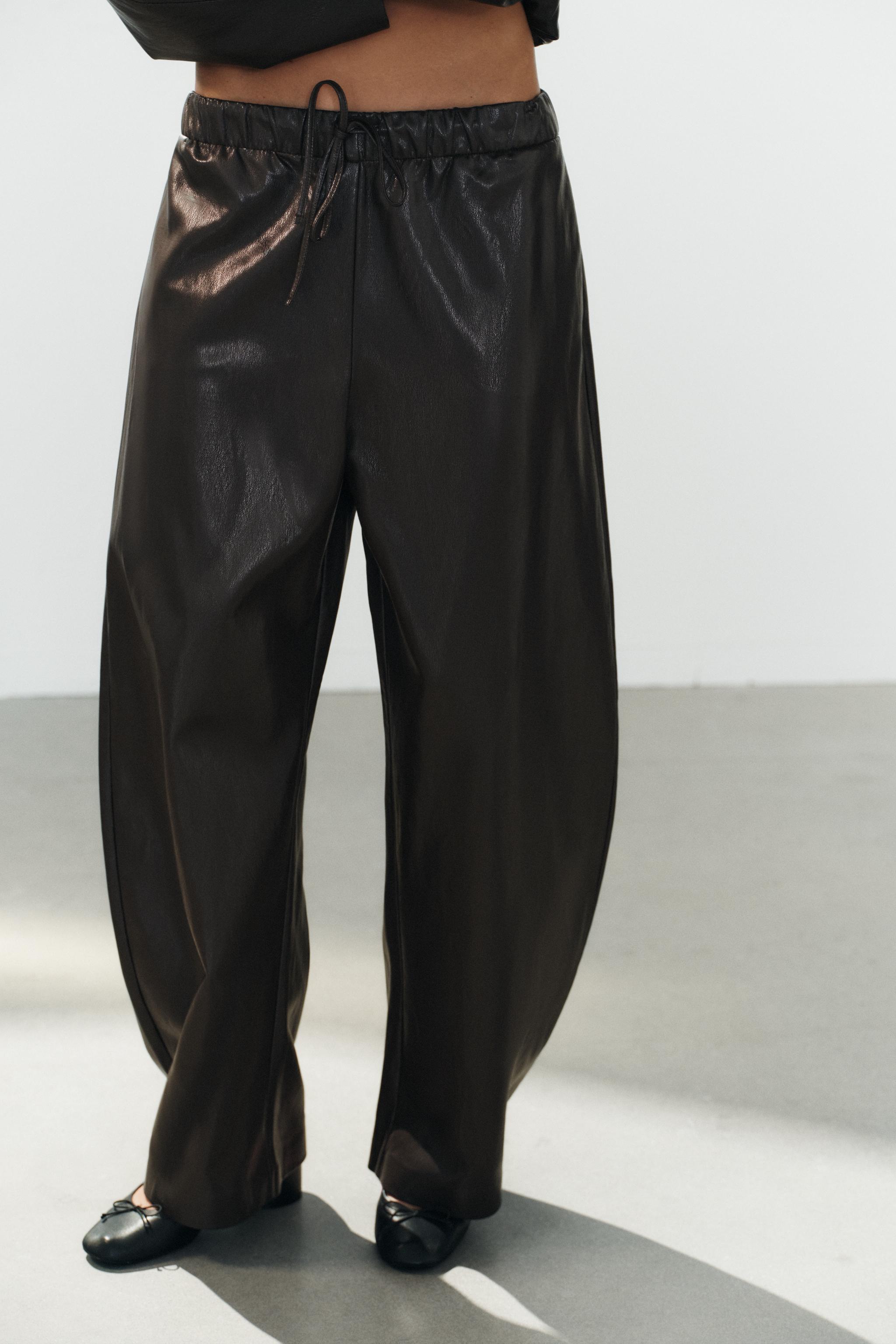 TECHNICAL FABRIC BALLOON PANTS