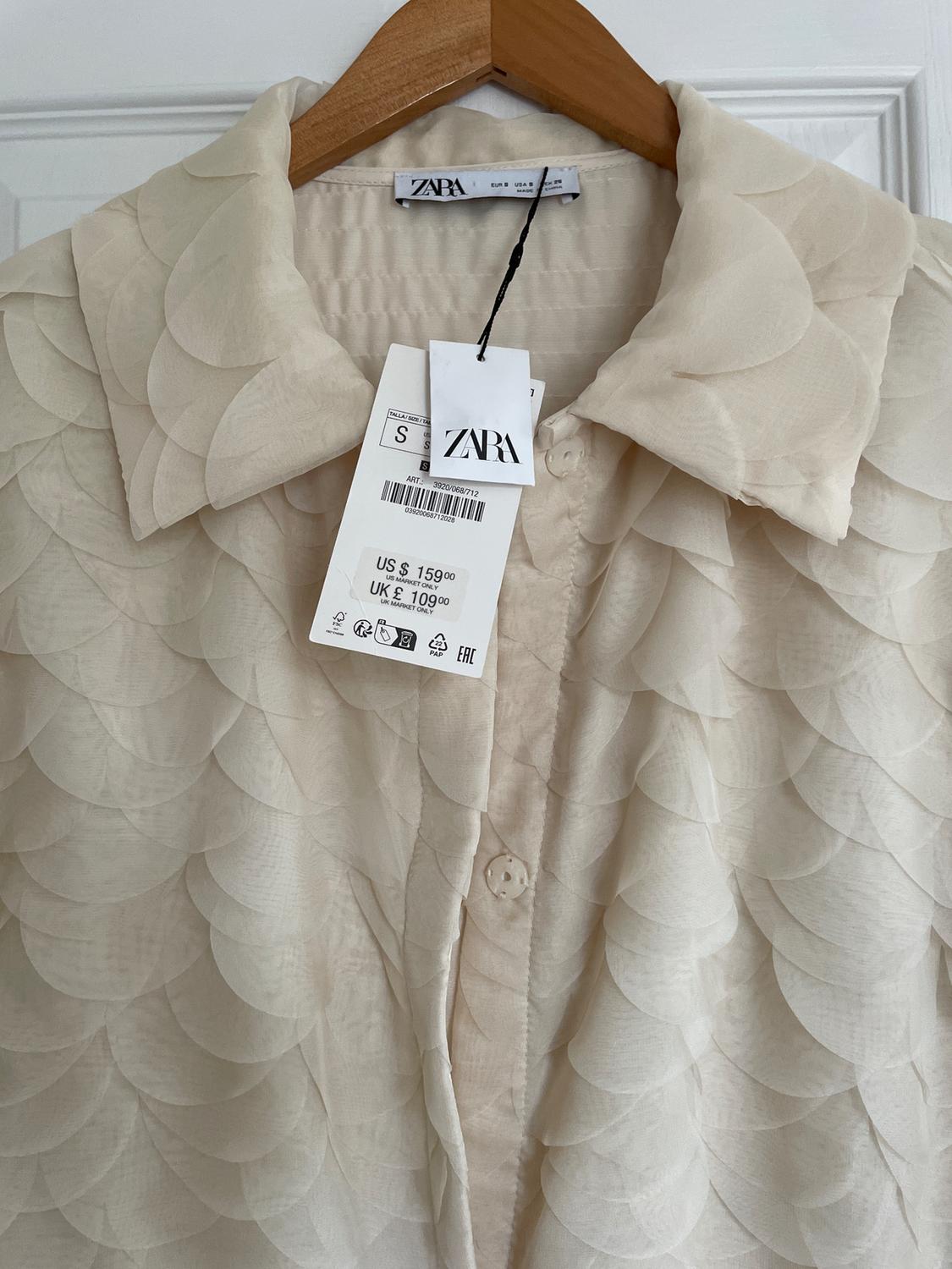 PETAL COAT WITH PETER PAN COLLAR - Image 3