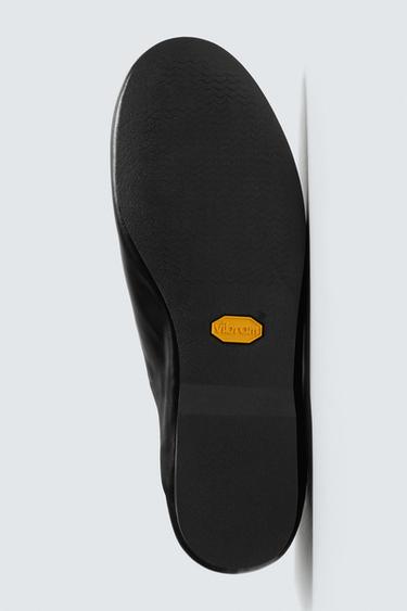 LEATHER SHOES VIBRAM® SOLE AARON LEVINE X ZARA - Black by Zara - Image 6