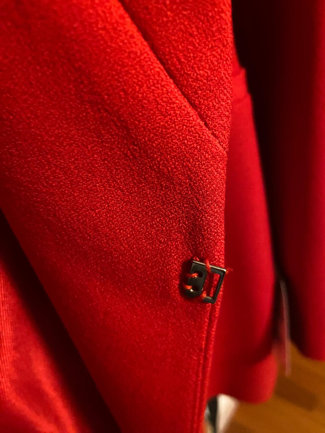 INVERTED LAPEL FROCK COAT - Image 5