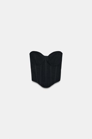 TOP CORSET ZW COLLECTION - Noir de Zara - Image 6