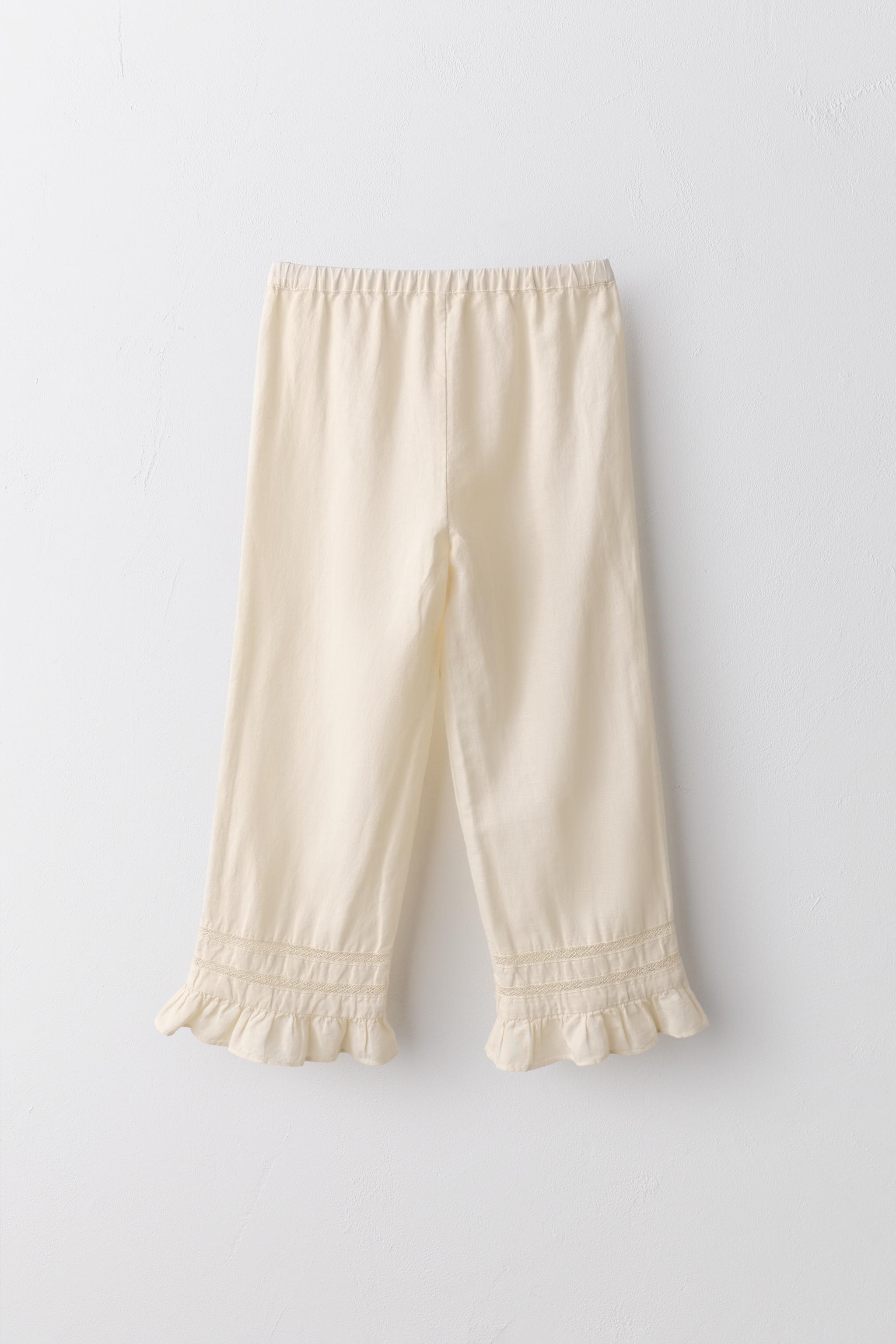 6-12 YEARS / LIMITED EDITION LINEN COTTON CULOTTES