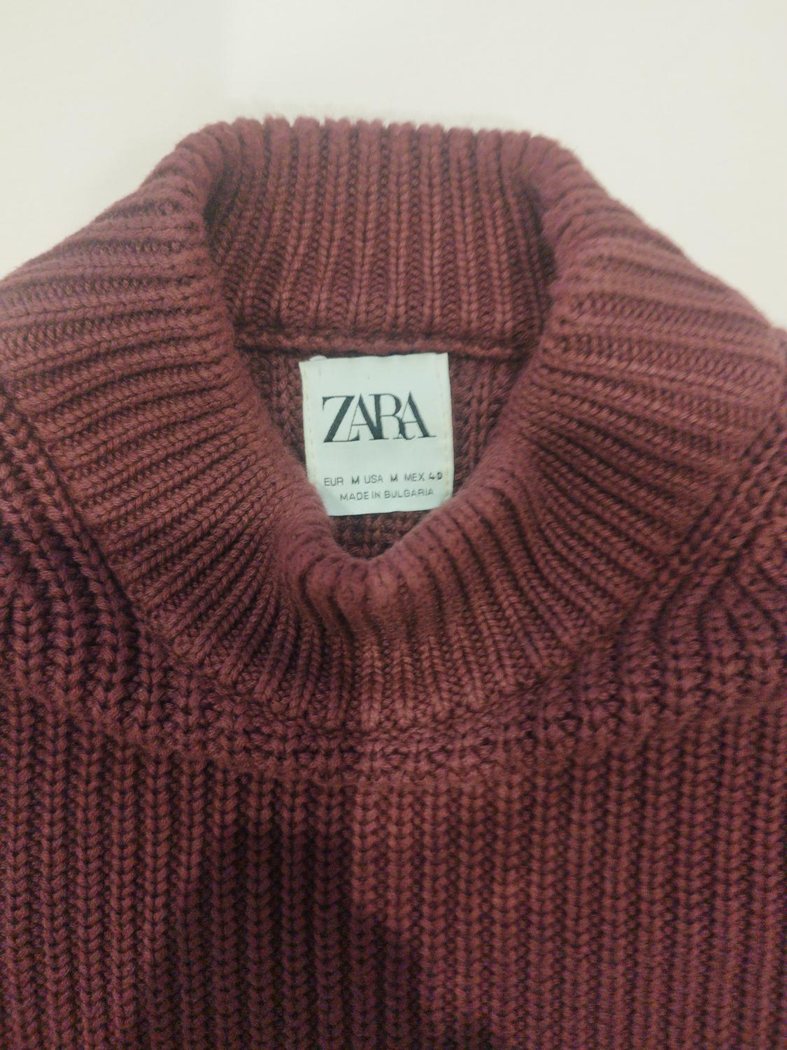 TEXTURED HIGH-NECK SWEATER - Image 3
