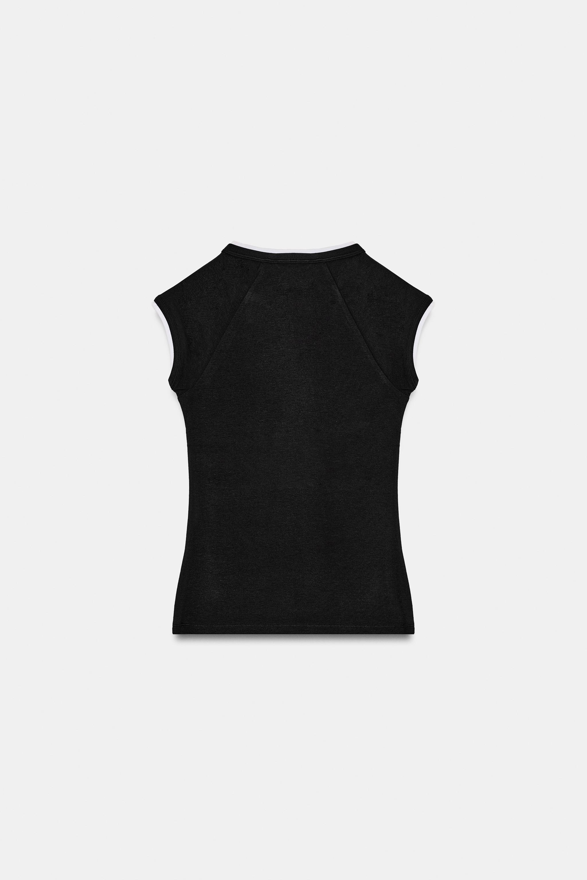 ÇİFT KISA KOLLU T-SHIRT - Görsel 6
