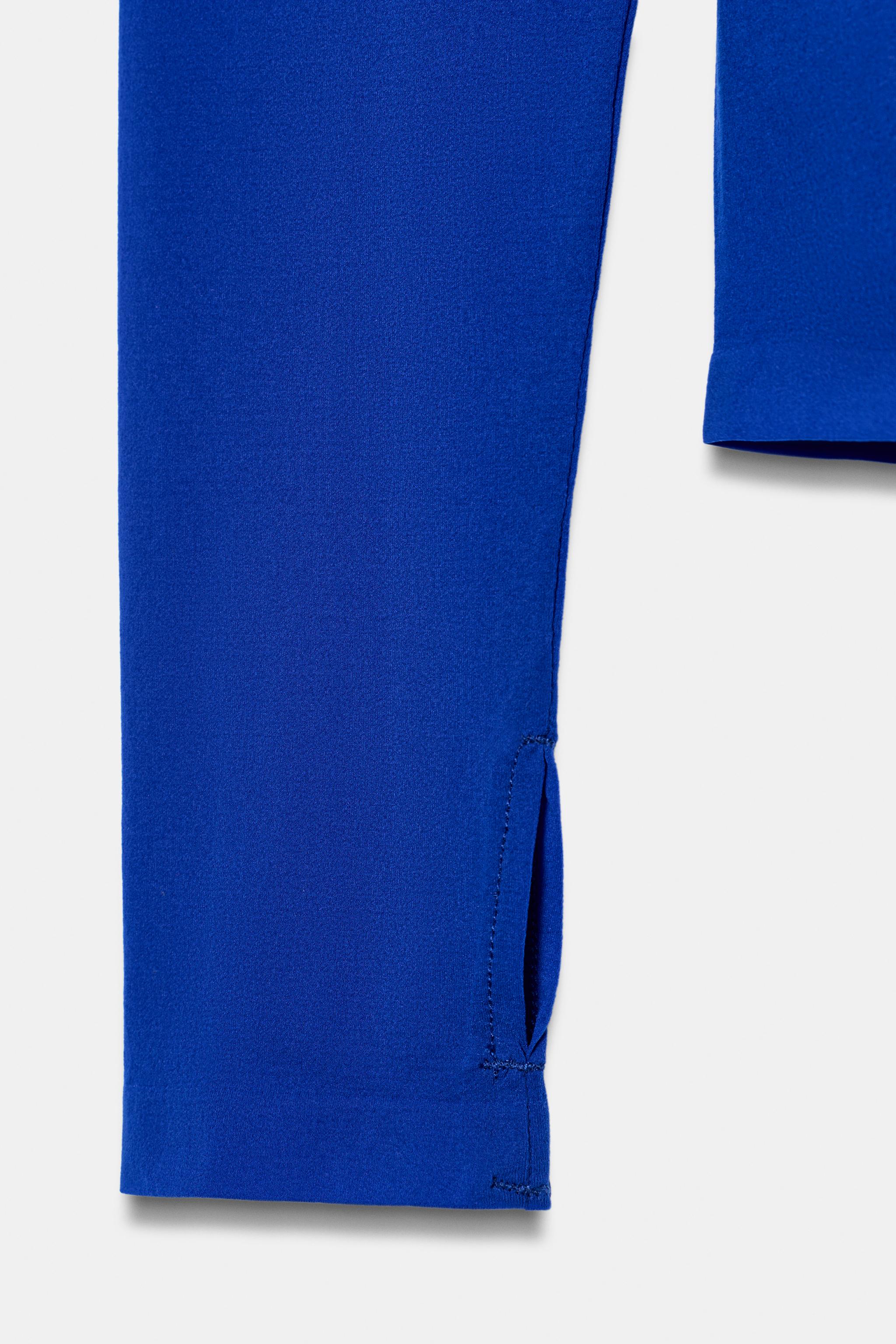 Женские футболки Zara HIGH NECK T-SHIRT — фото 10