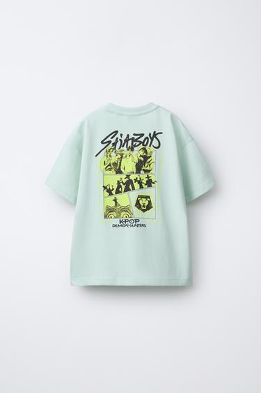 6-14 YEARS/ SAJA BOYS KPOP DEMON HUNTERS™ NETFLIX © PYJAMAS - Green by Zara