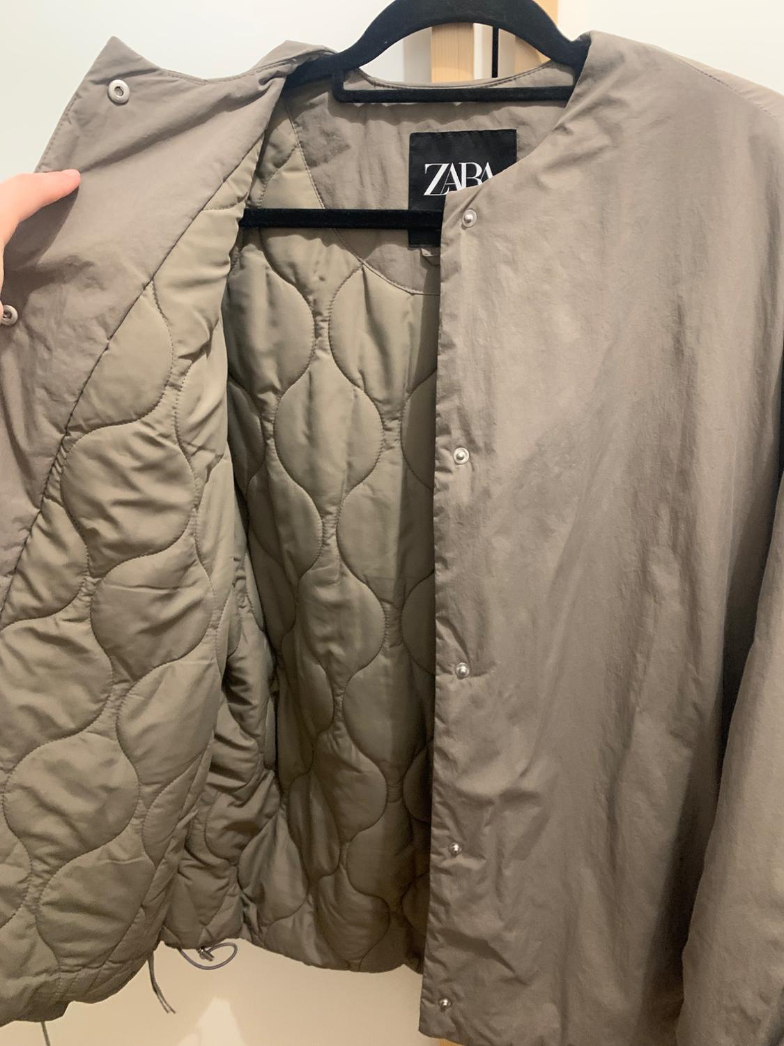 WATER-REPELLENT HOODED JACKET ZW COLLECTION - Image 3
