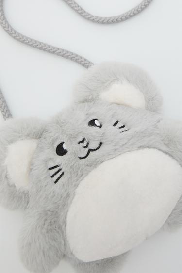BOLSA A TIRACOLO RATINHO - Cinza da Zara