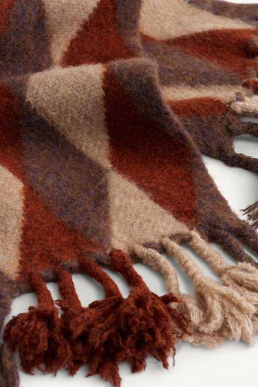 LIMITED EDITION COMBINED DIAMOND SCARF - various by Zara - Image 3