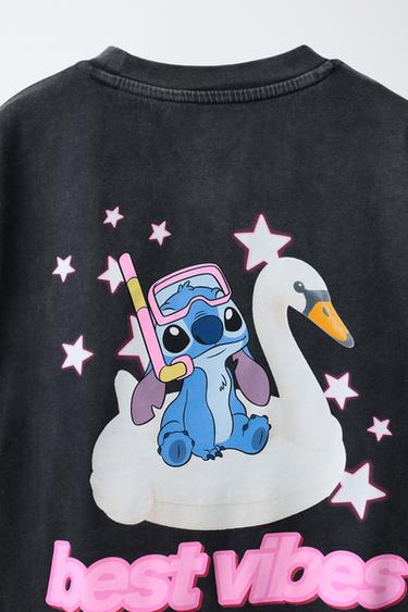 LILO & STITCH ©DISNEY FADED-EFFECT T-SHIRT - Anthracite grey by Zara - Image 3
