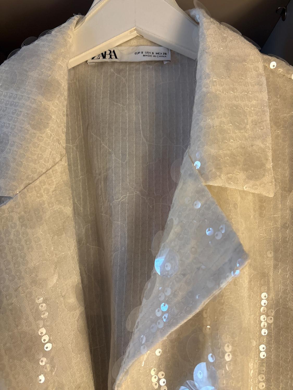 OPEN BLAZER WITH SEQUINS - Image 3