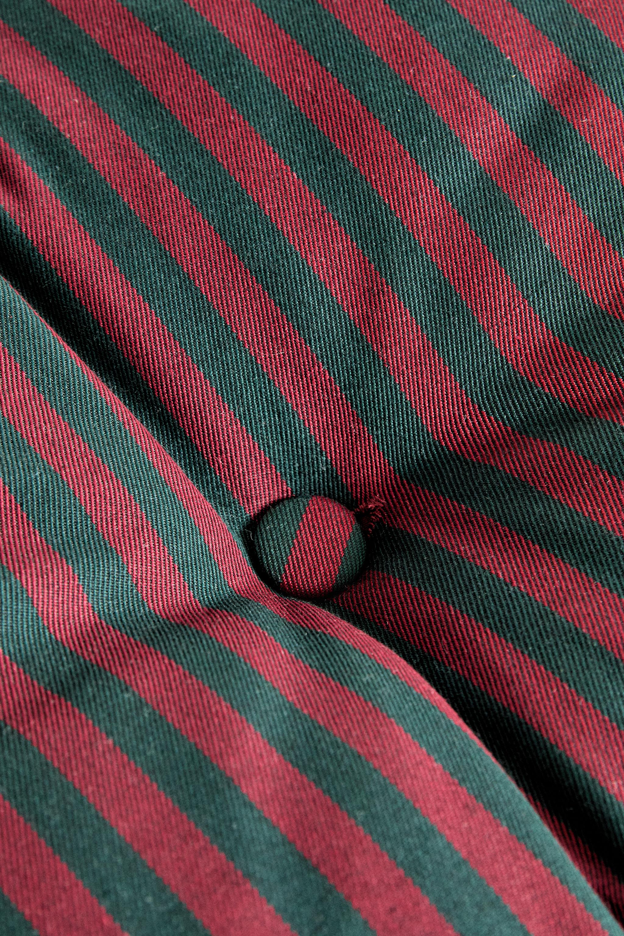 CHRISTMAS STRIPED SHERPA PET TOPPER