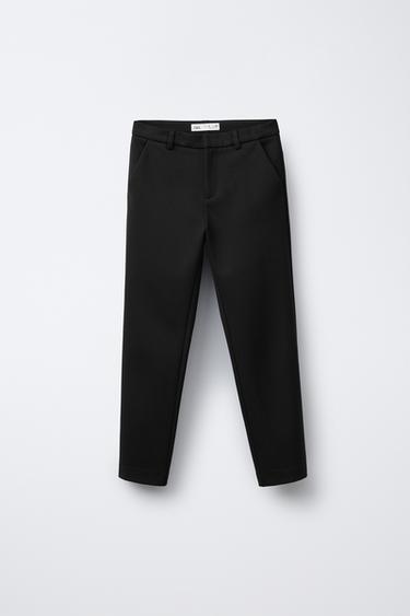 COMFORT SUIT TROUSERS - Black by Zara - Image 0