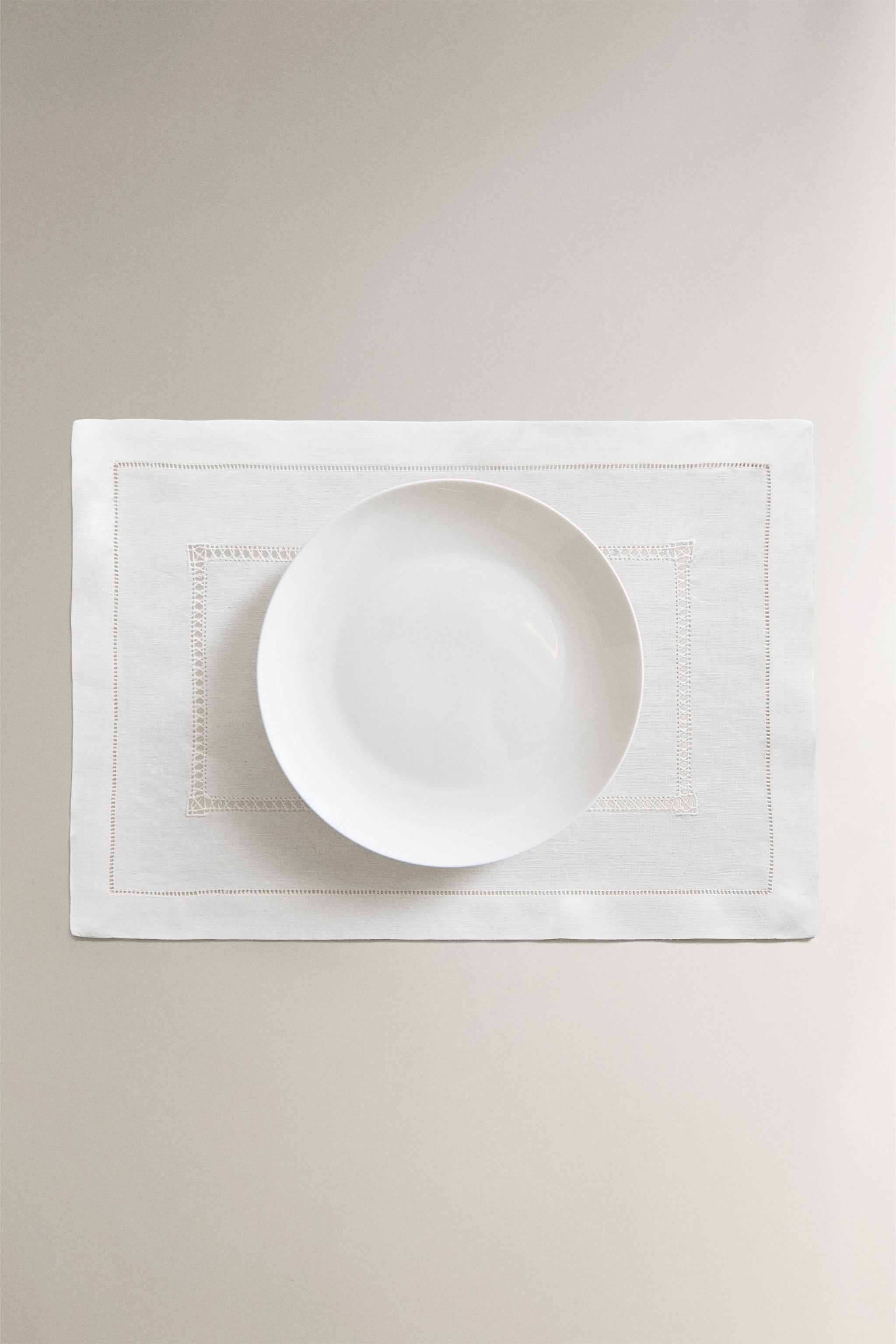 SET DE TABLE LIN ET JOUR ÉCHELLE