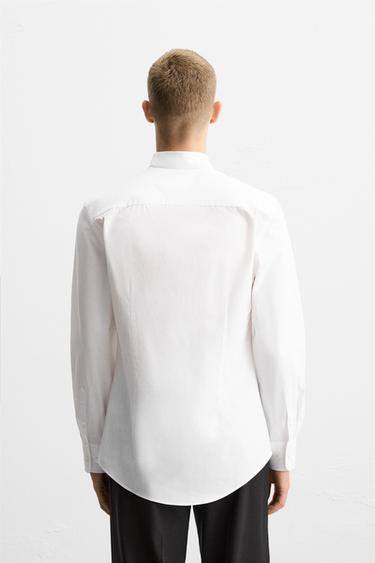 CHEMISE COL SMOKING LIMITED EDITION - Blanc de Zara - Image 2