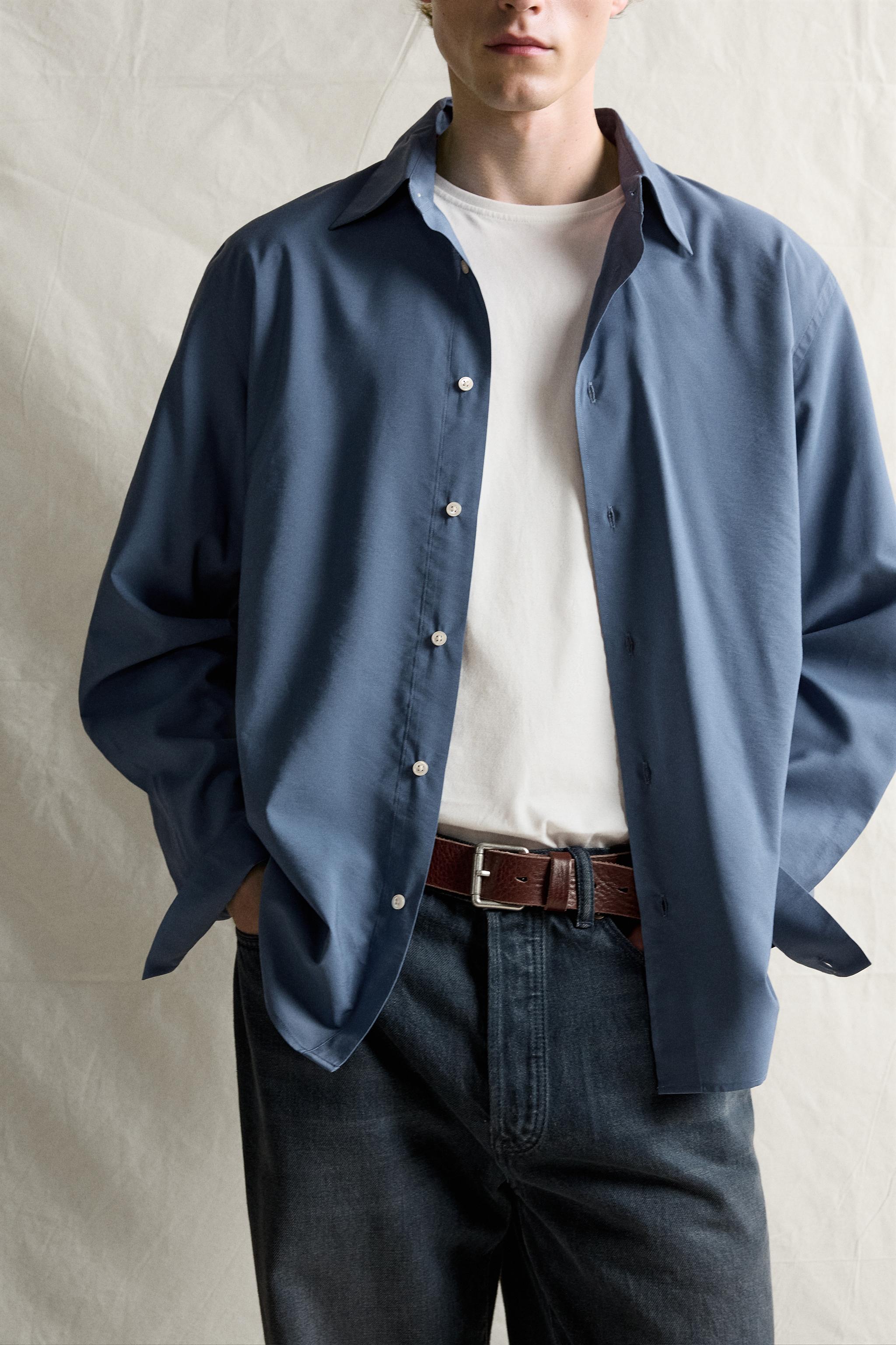 RELAXED FIT FLUID SHIRT