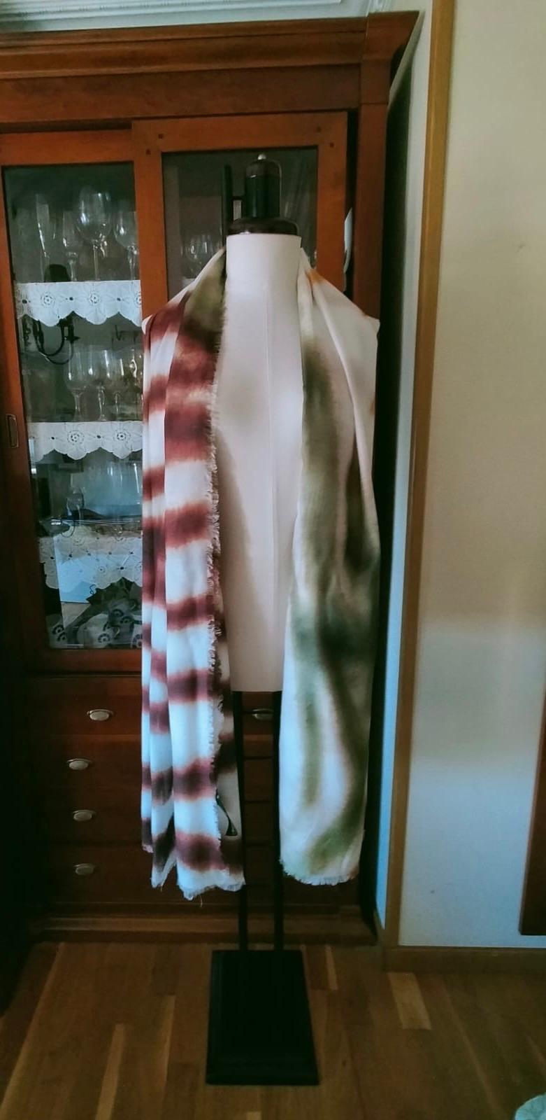 TIE-DYE PRINT SCARF - Image 2