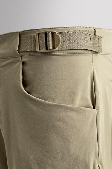 GRAVEL SHORTS - Mid-green by Zara - Image 9