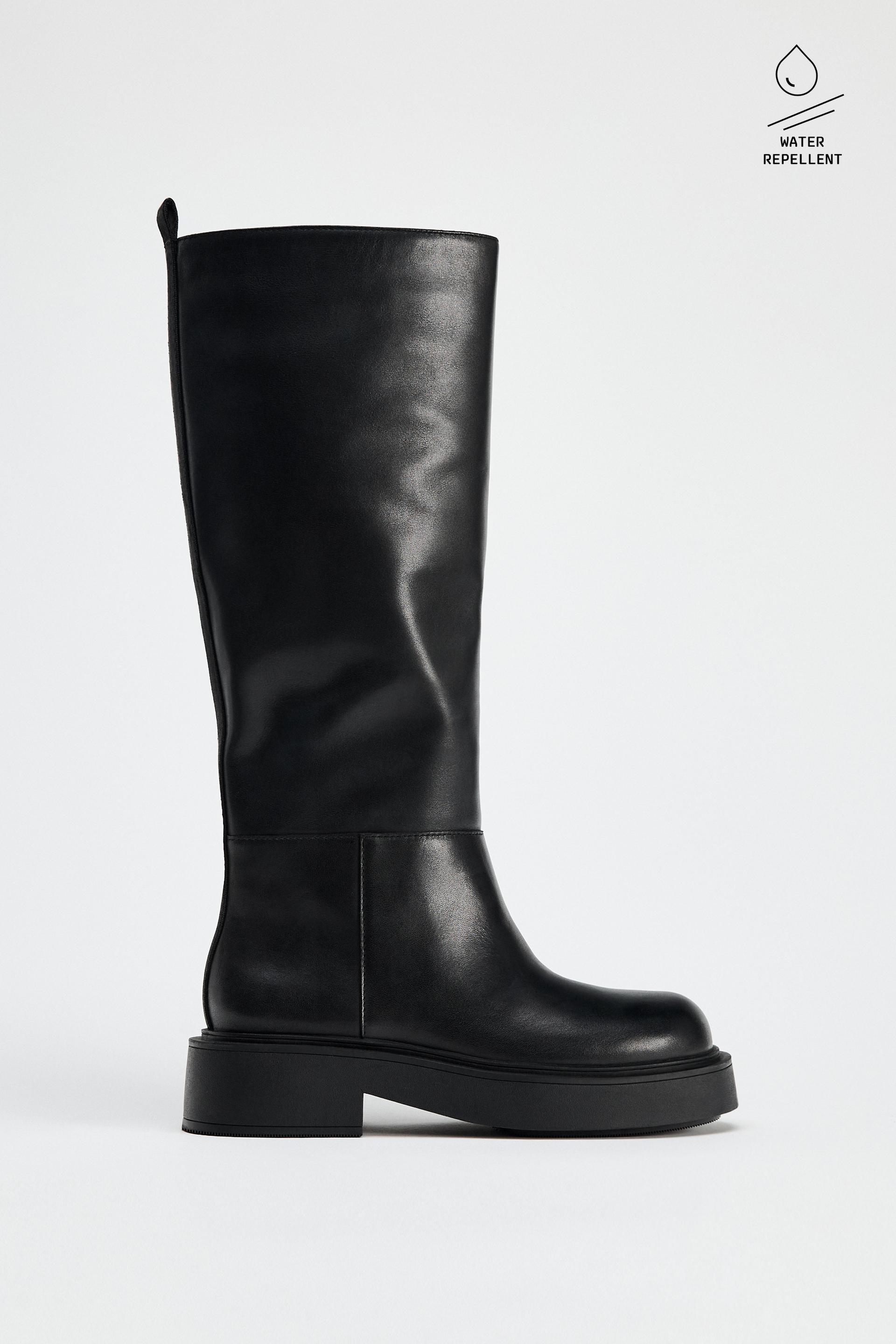 Women s Black Boots Explore our New Arrivals ZARA United Kingdom