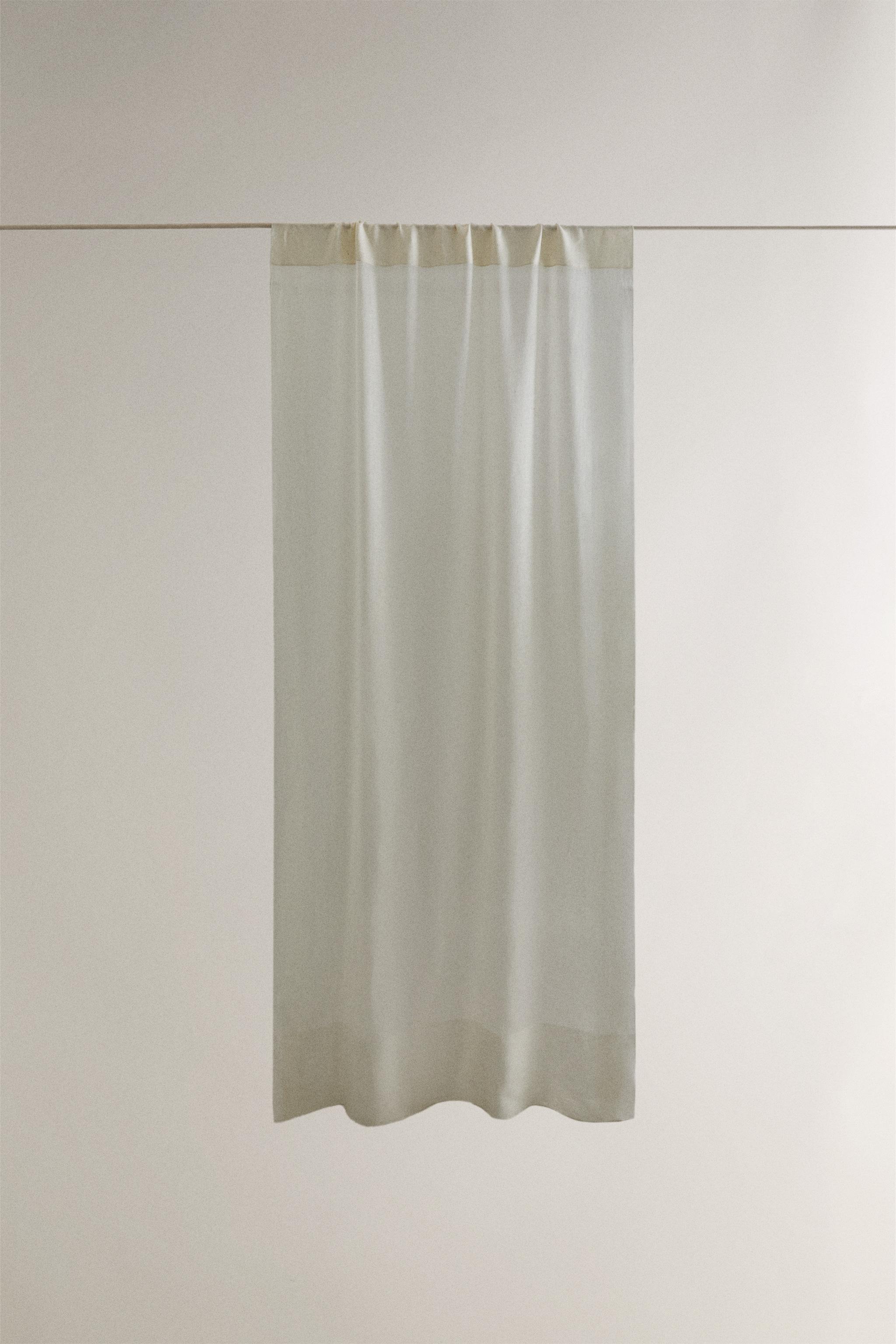 ZARA  シアー　カーテン レースカーテン 不透明度：非常に低い | Zara Home 日本/Japan