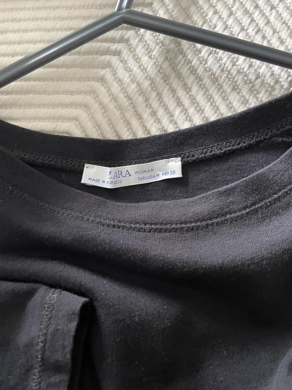 T-SHIRT WITH POCKET APPLIQUÉ - Image 4