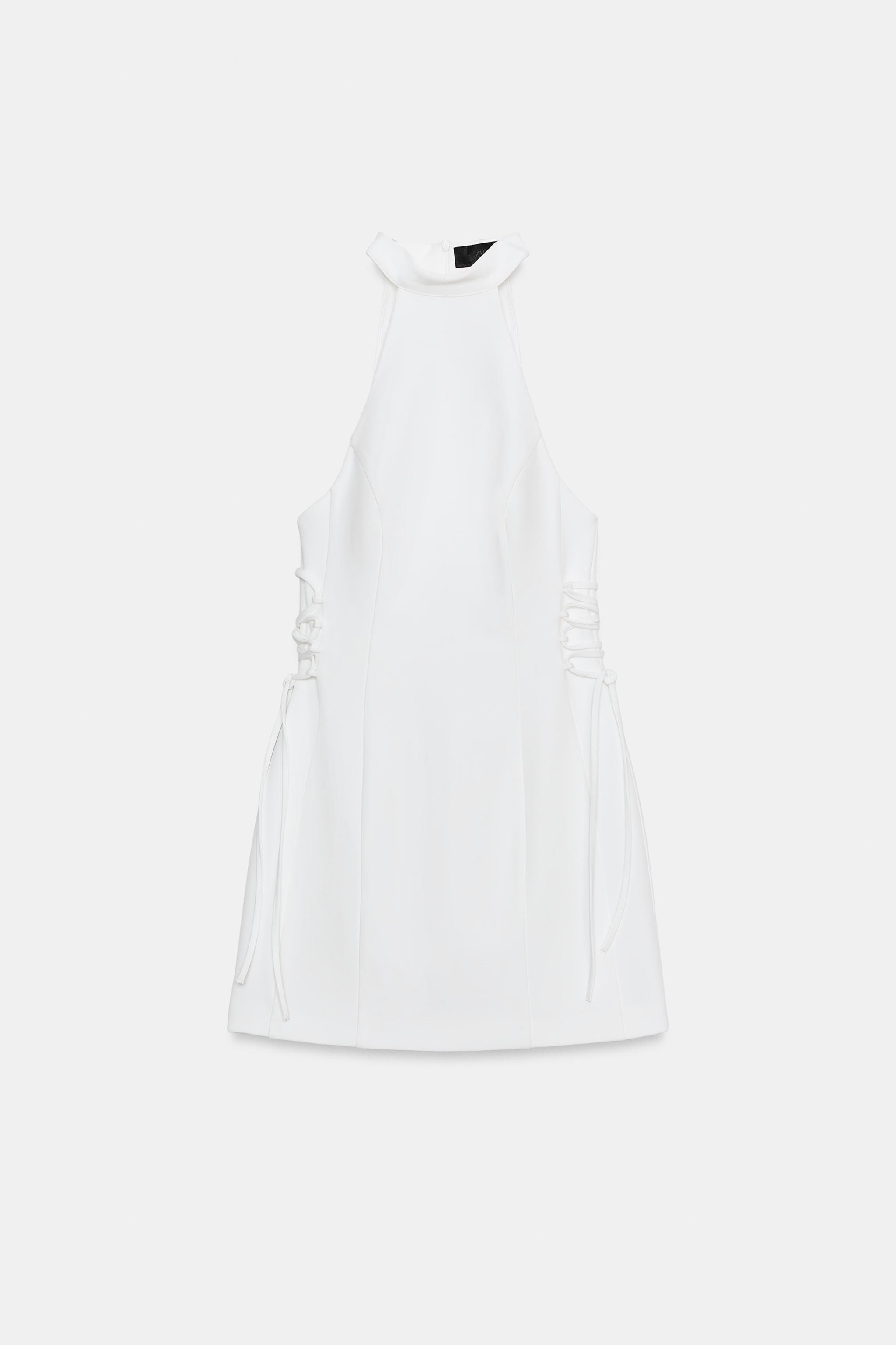 ROBE HALTER À NŒUDS LATÉRAUX