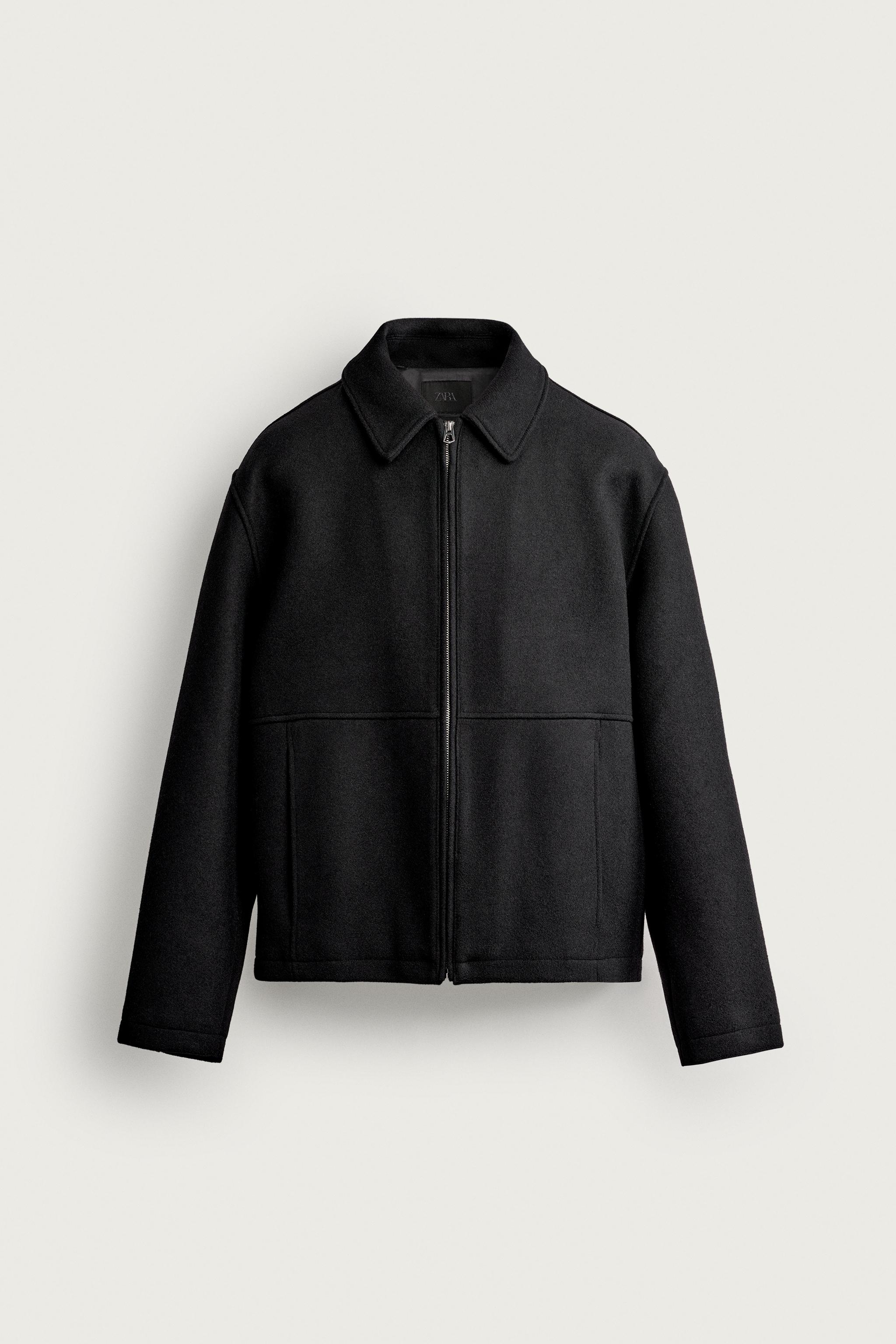 WOOL-BLEND REGULAR FIT JACKET