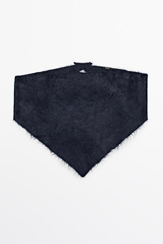 Zara 100% cashmere knit bandana - 452 - Image 0