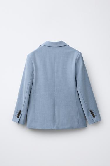 SUIT BLAZER - Pastel blue by Zara - Image 1