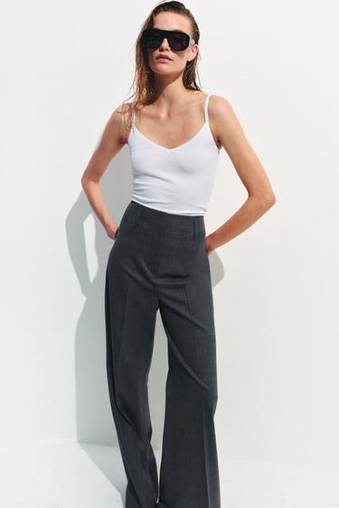 HAUT À BRETELLES - Blanc de Zara - Image 3