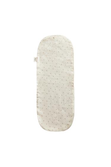 KIDS' FLORAL SHOULDER BIB - Ecru by Zara