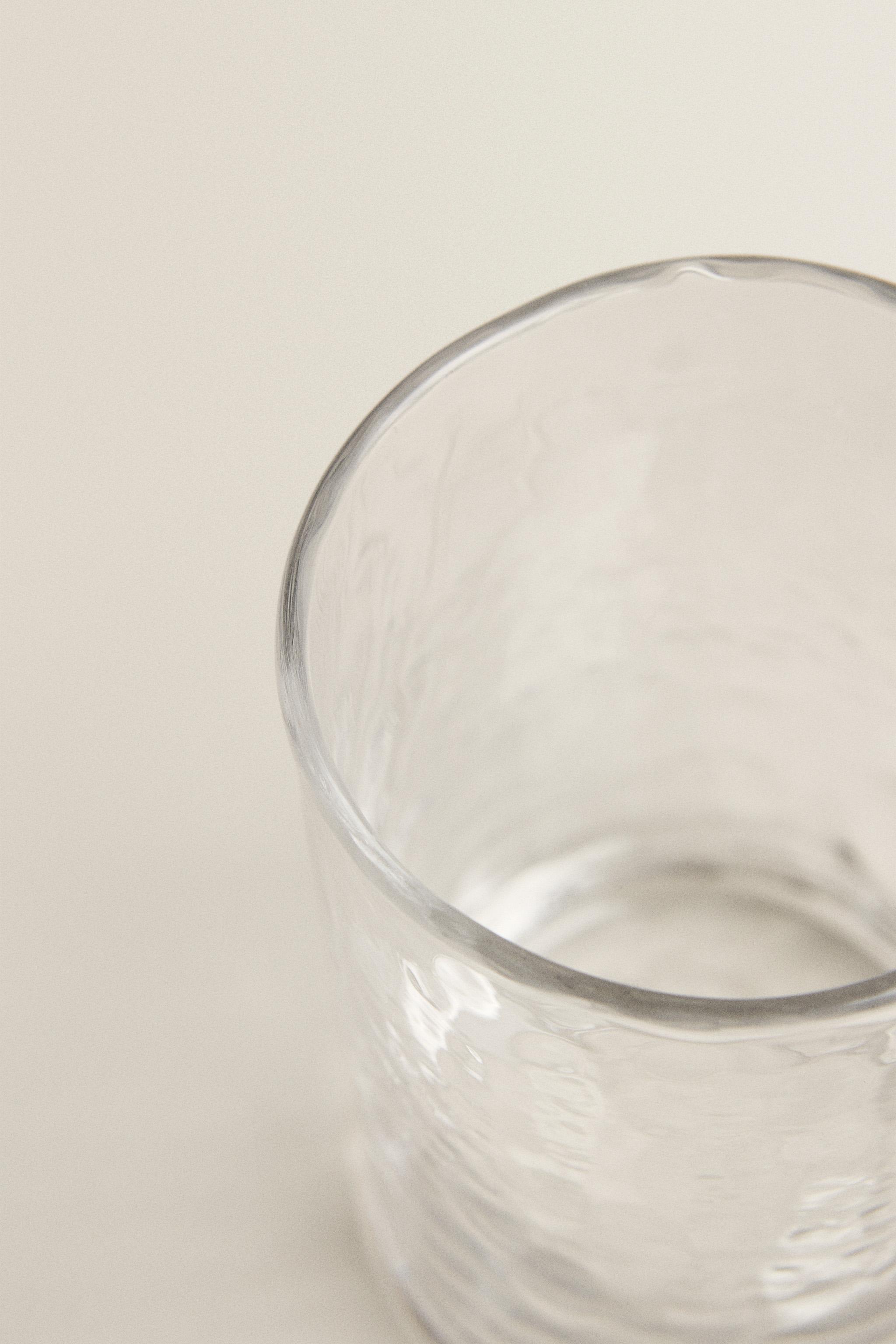 VERRE À SODA VERRE MARTELÉ