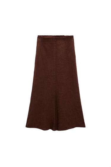 FALDA MIDI LINO