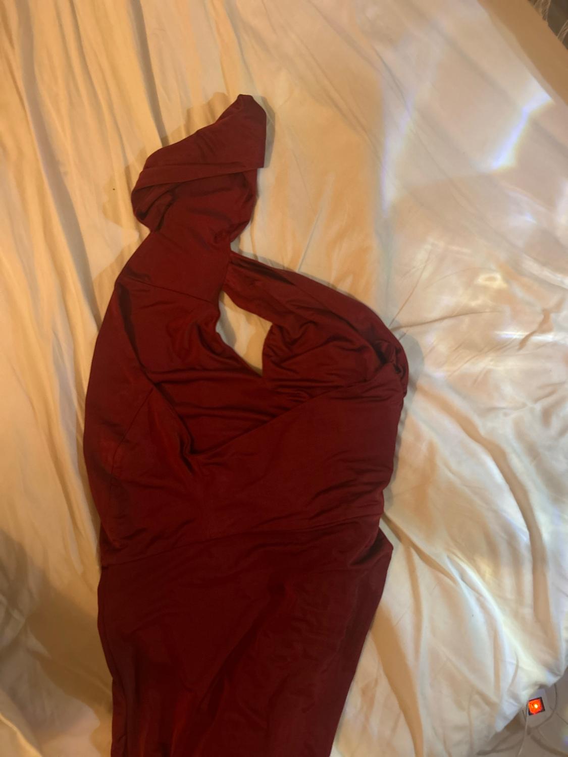 DRAPED KNIT DRESS - LIMITED EDITION - Image 2