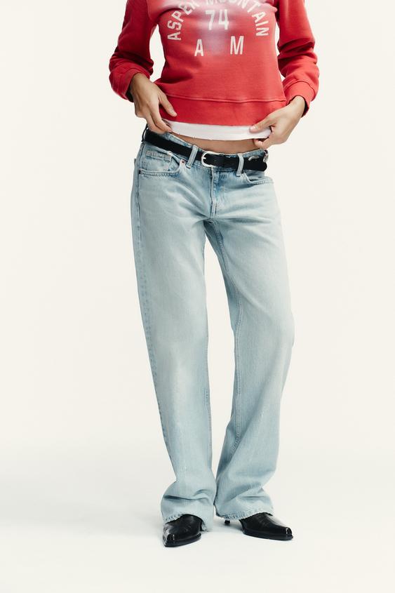 Slouchy Jeans Pantalon Bombacho Mezclilla Vaqueros Azules De Mujer