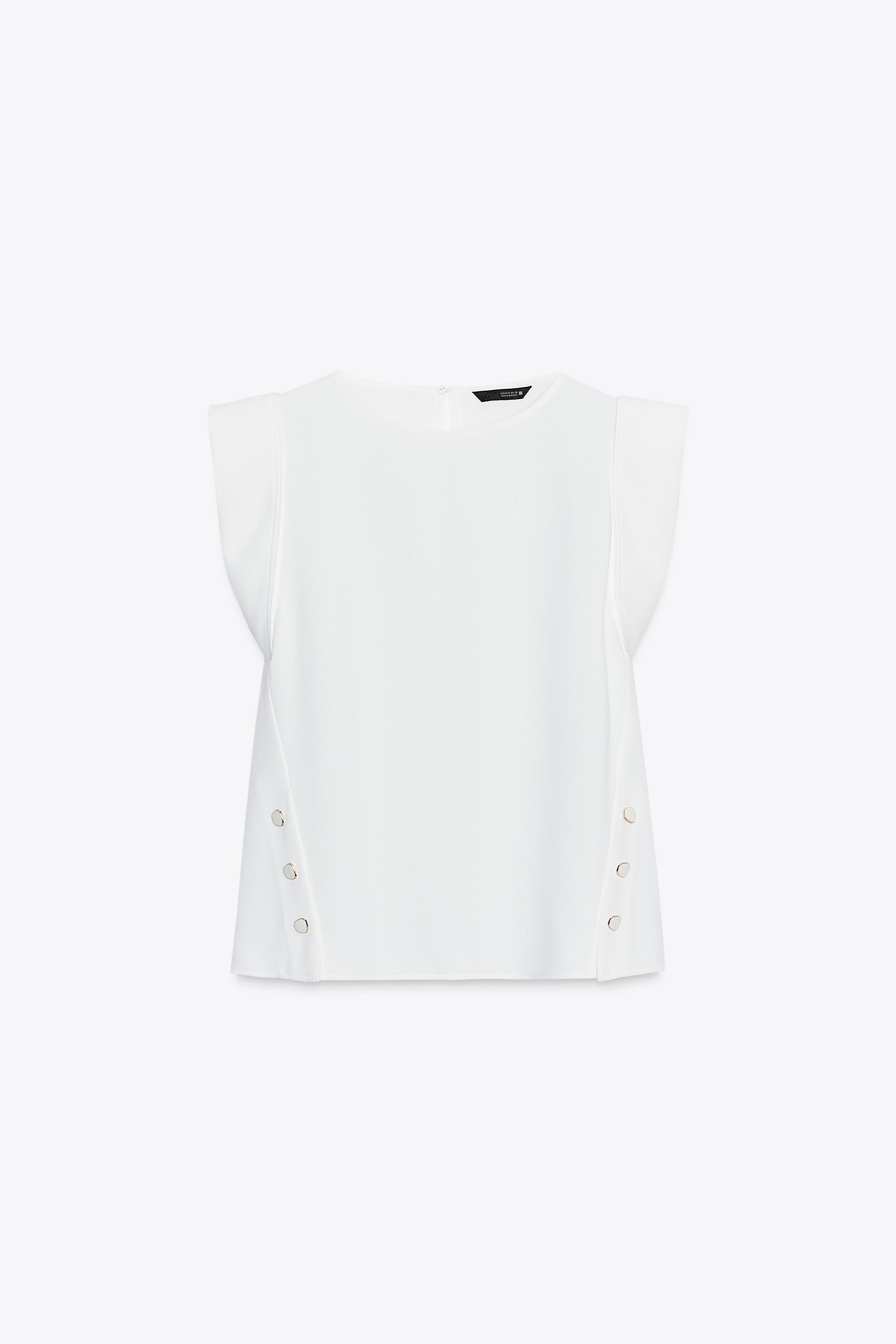 ☺︎出品 ZARA 中綿ベスト アイボリー 150cm 美品 - メルカリ