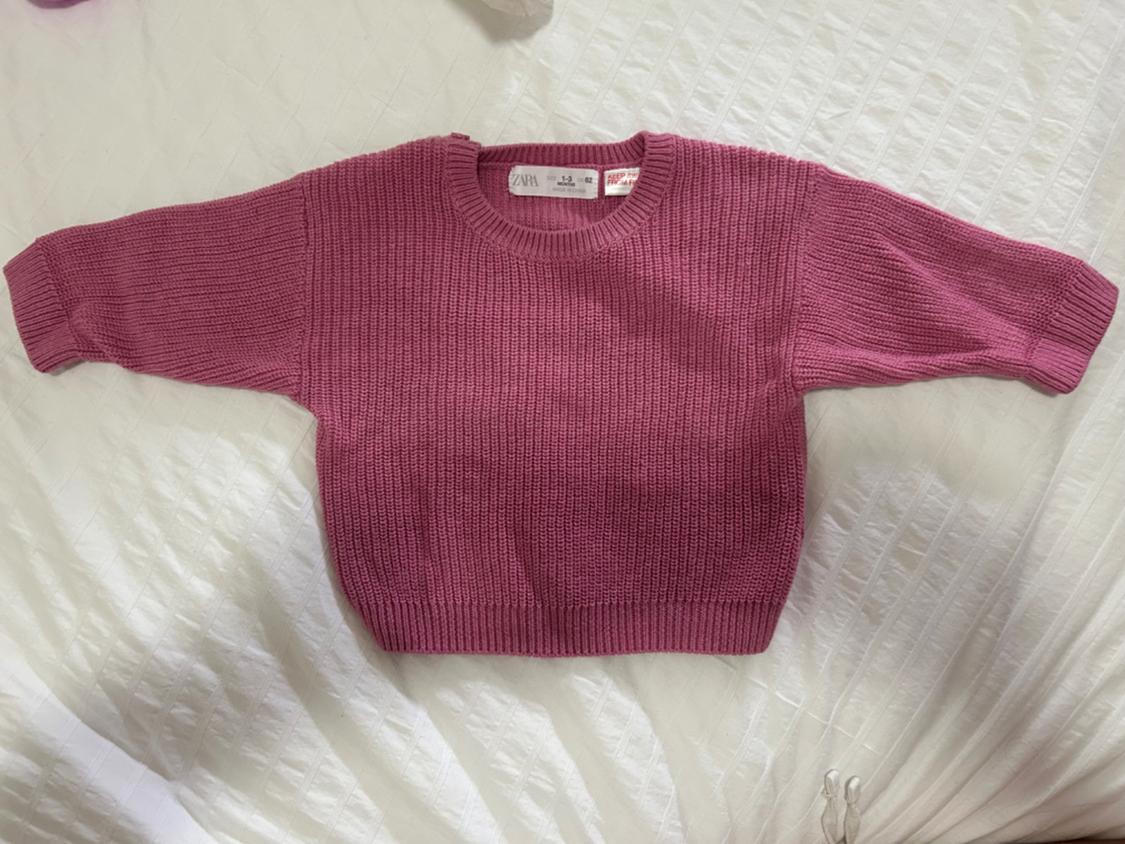 HALF-CARDIGAN KNIT SWEATER - Image 2