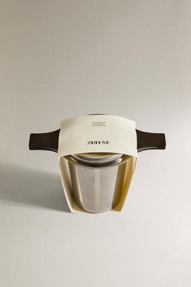 TEA INFUSER WITH LID - Steel by Zara - Image 3