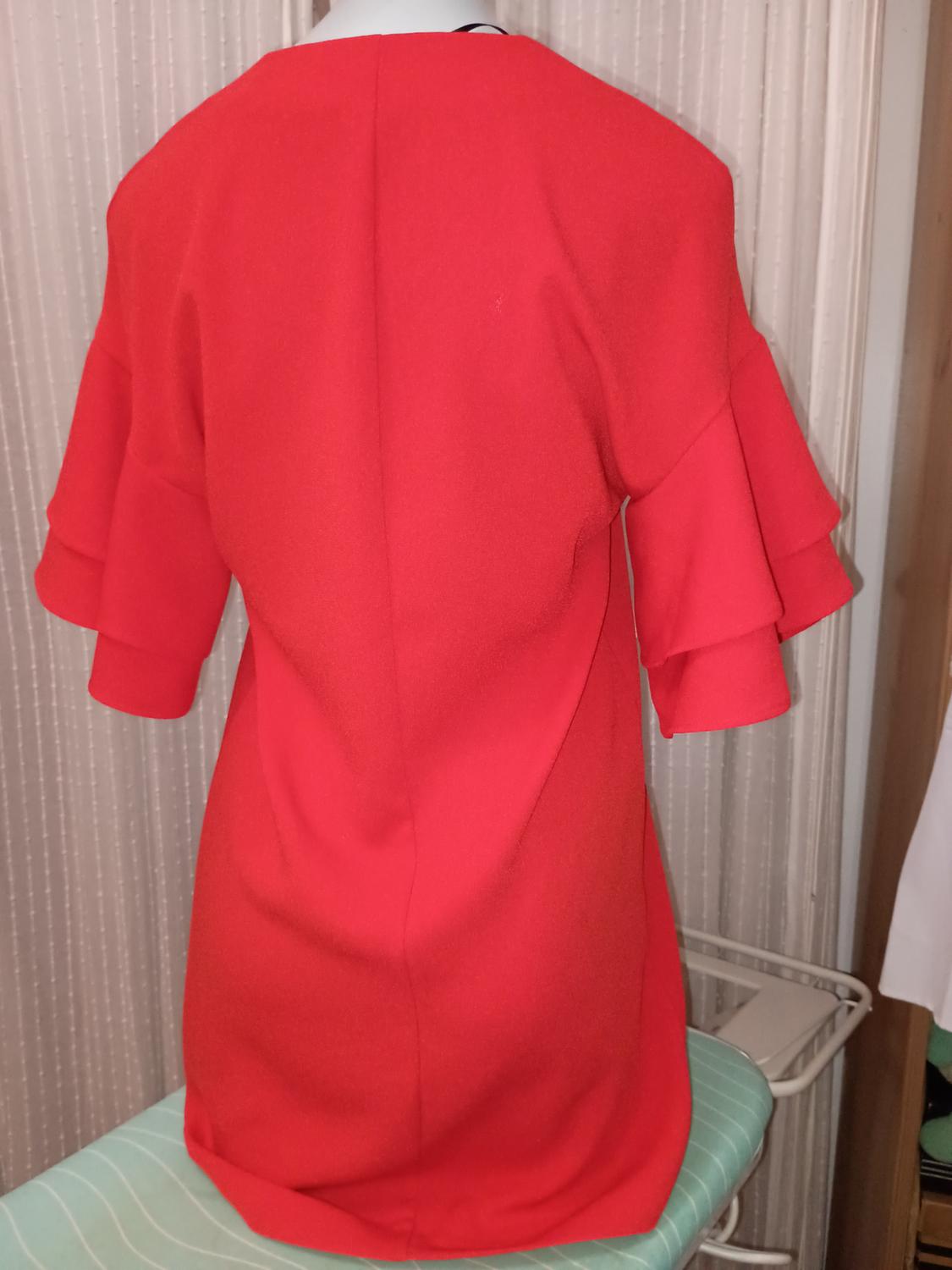 FRILLED-SLEEVE DRESS - Image 2